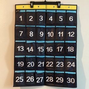 3/$35 - 30 pocket organizer
